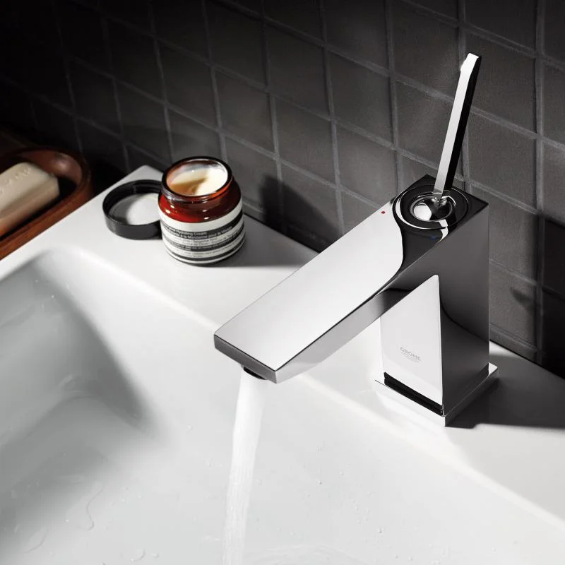 Смеситель для умывальника Grohe Eurocube Joy M-Size, хром (23657000) - Фото 3