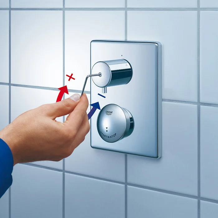 Автоматический термостат для душа 1/2″ GROHE Eurodisc SE (36247000) - Фото 2