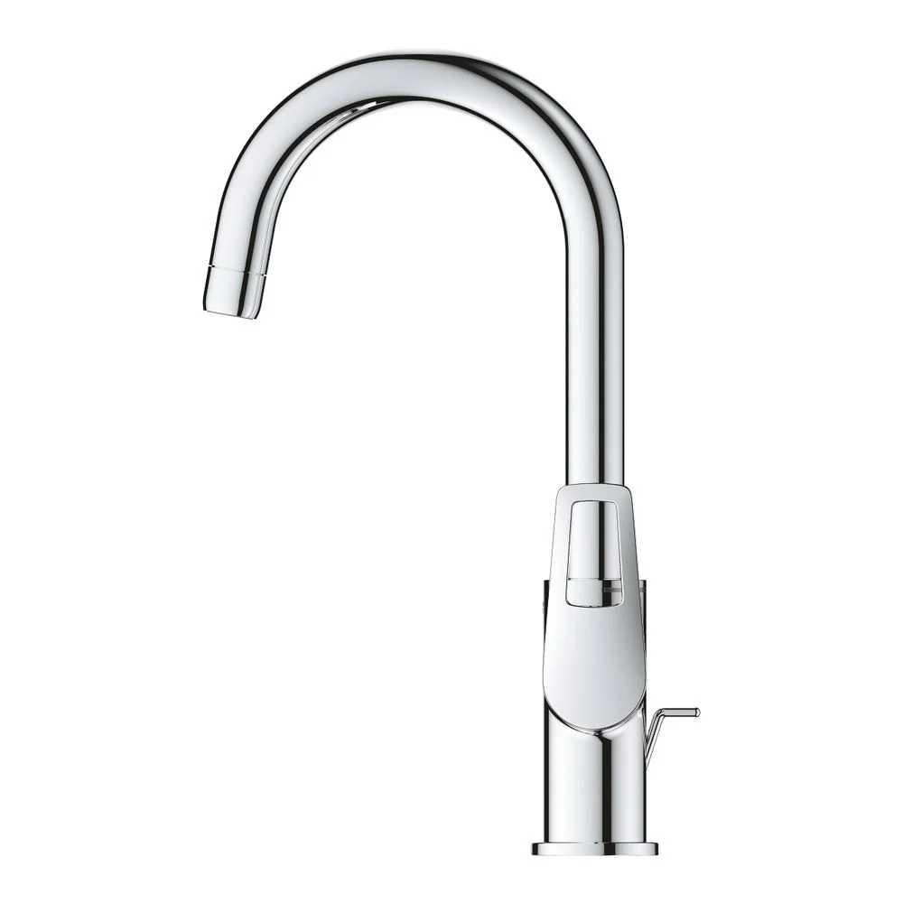 Смеситель для умывальника высокий Grohe BauLoop New L-Size, хром (23763001) - Фото 3