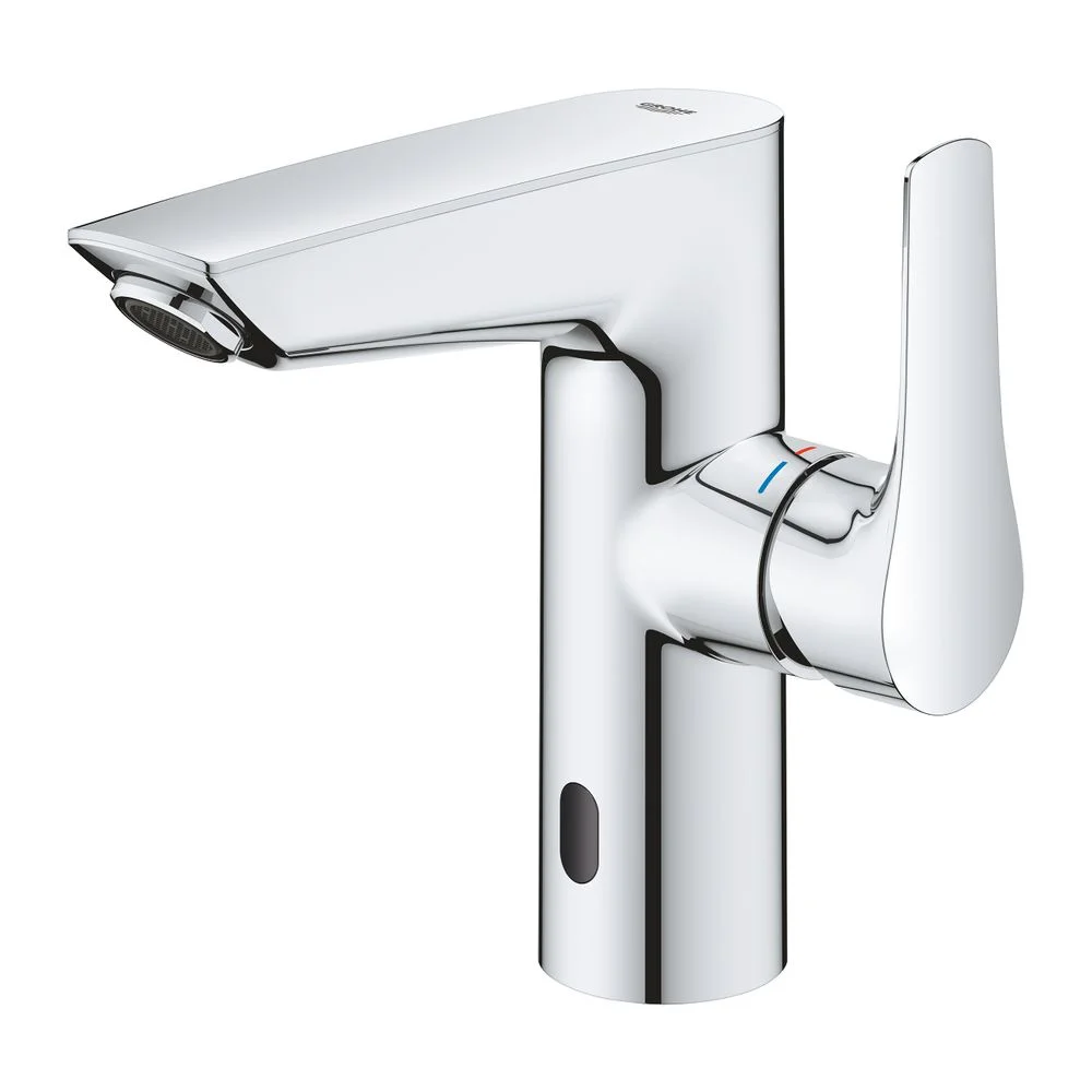 Смеситель для умывальника Grohe Eurosmart New с инфракрасной электроникой 6V, хром (23975003) - Фото 3
