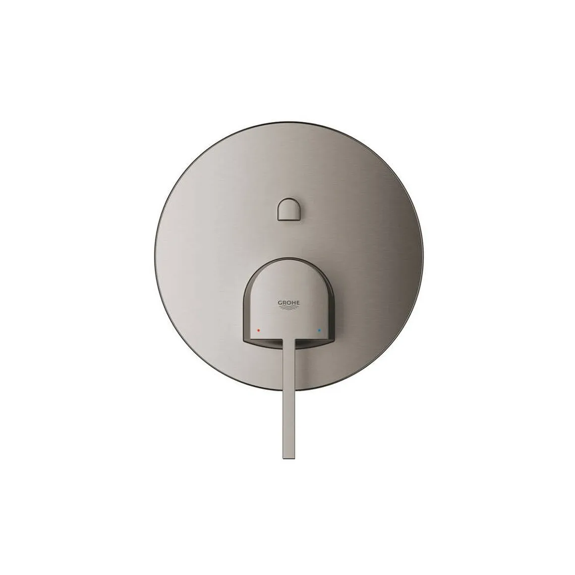 Змішувач для ванни/душу Grohe Plus, перемикач на 2 положення, зовнішня частина, Brushed Hard Graphite (24060AL3) - Фото 2