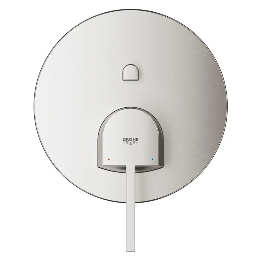 Змішувач для ванни/душу Grohe Plus з перемикачем на 2 положення, суперсталь (24060DC3) - Фото 2