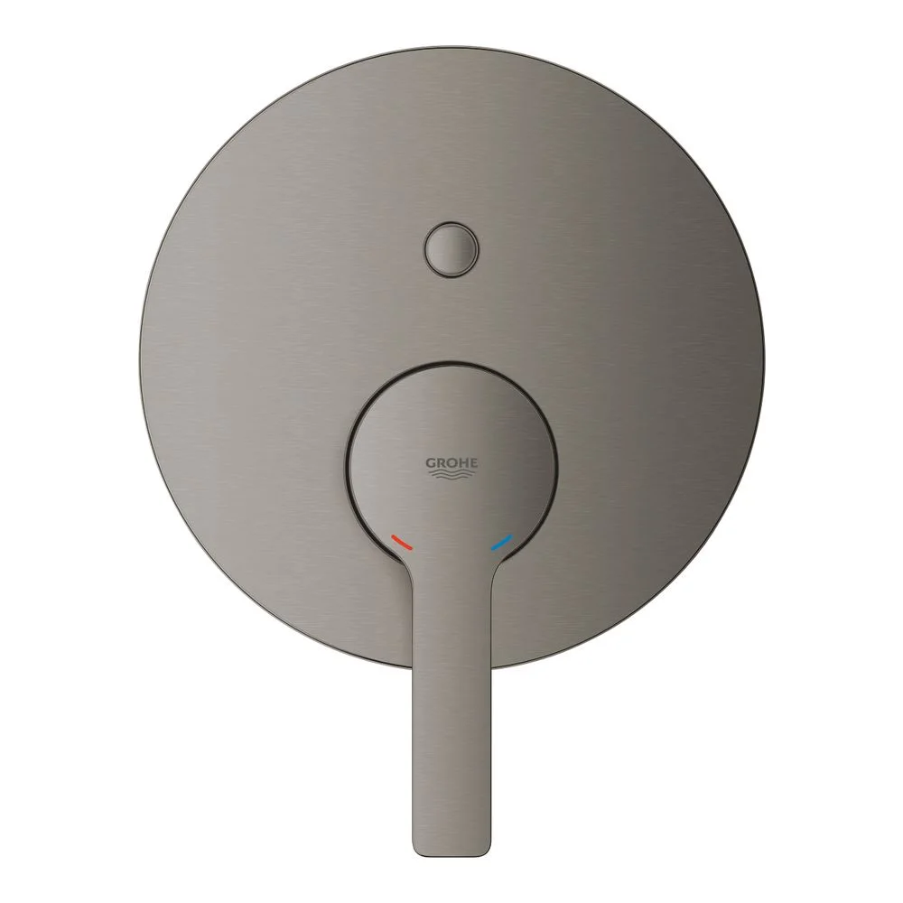 Смеситель скрытого монтажа для ванны/душа Grohe Lineare, темный графит матовый (24064AL1) - Фото 2