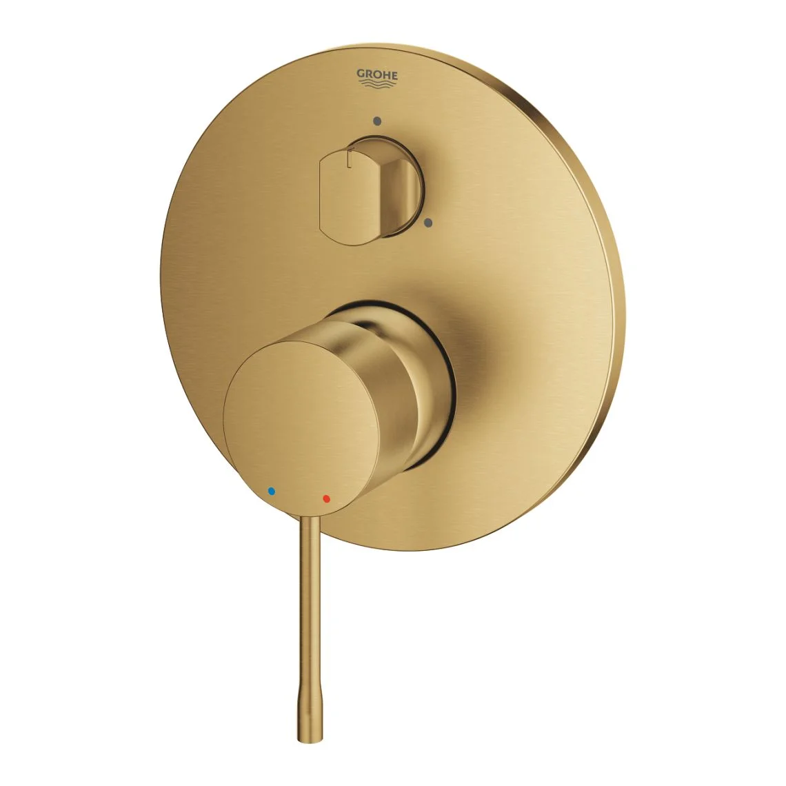 Змішувач для душу Grohe Essence New, на три споживачі, золото матове (24092GN1) - Фото 2