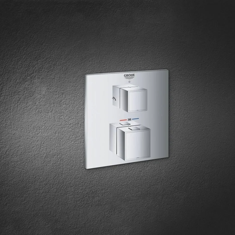 Термостат для душа Grohe Grohtherm Cube Termostatic (24154000) - Фото 3