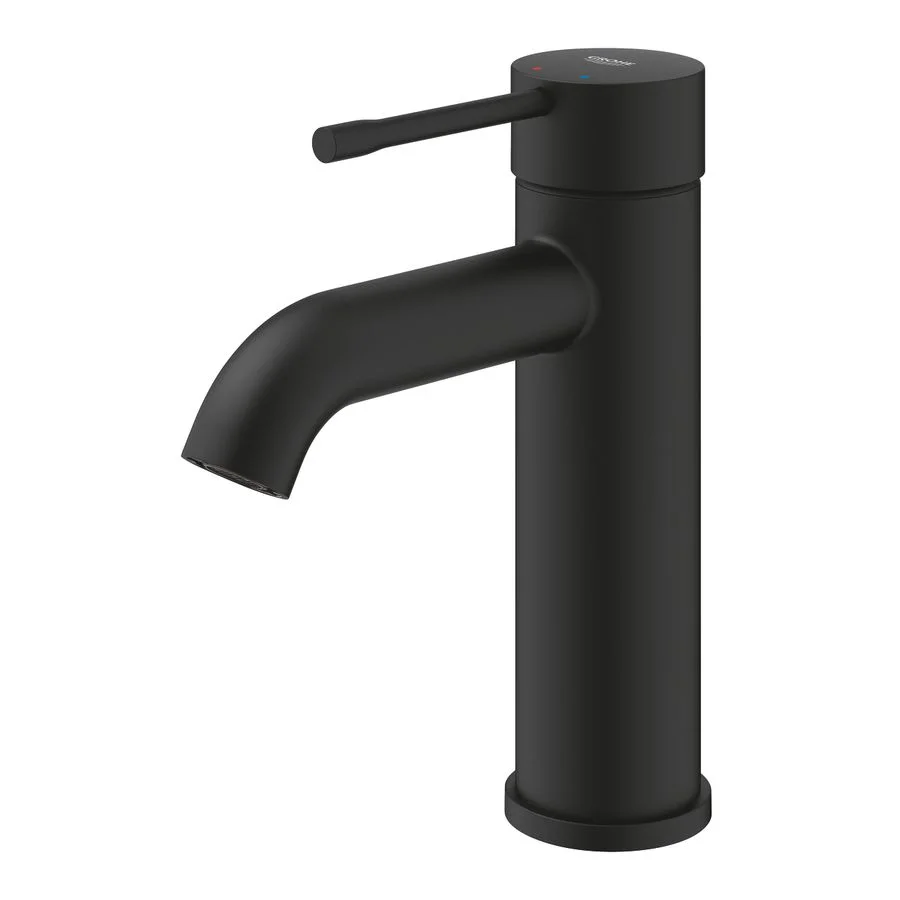Змішувач для умивальника Grohe Essence New S-Size, чорний (24172KF1) - Фото 2