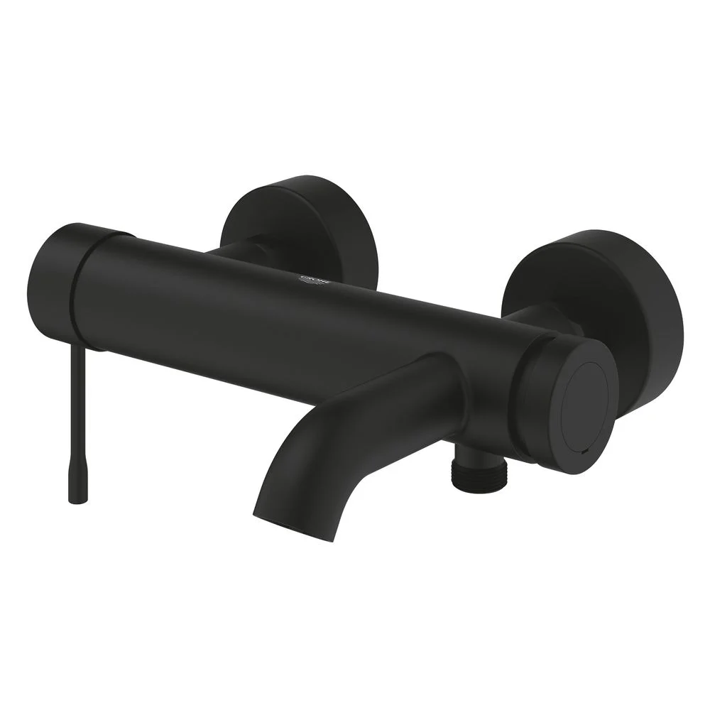 Смеситель для ванны Grohe Essence, черный матовый (25250KF1) - Фото 2