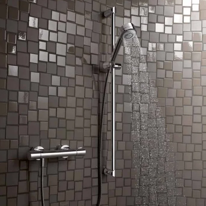 Душевая система Kludi Zenta Shower Duo с термостатом, хром (605760500) - Фото 2