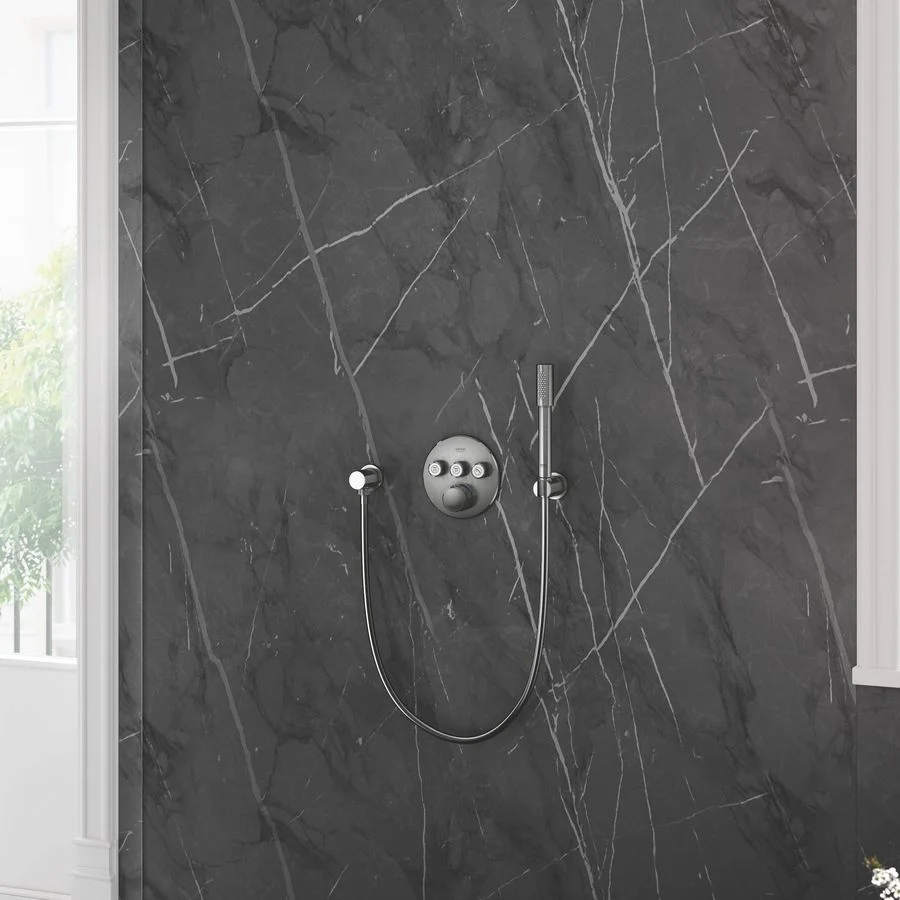 Термостат для ванни прихованого монтажу Grohe Grohtherm SmartControl, сталевий (29121DC0) - Фото 2