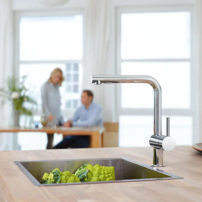 Смеситель кухонный для мойки GROHE Minta (30274DC0) - Фото 4