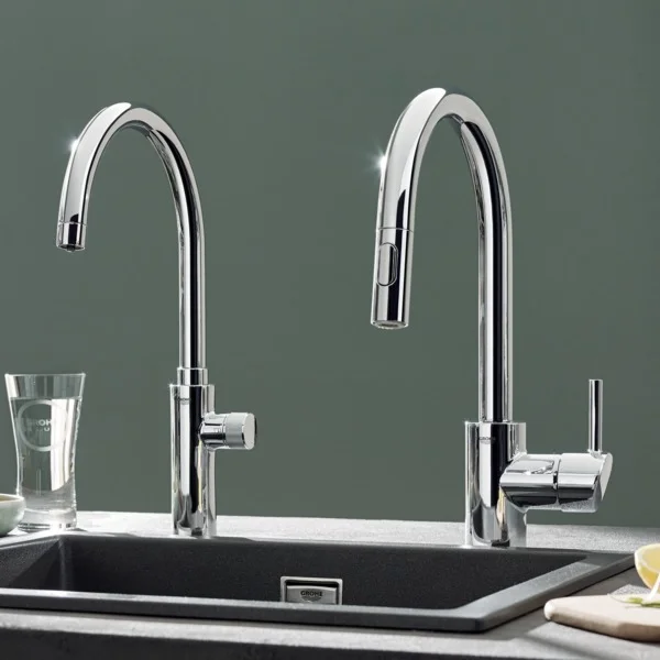 Змішувач для кухні Grohe Blue Pure Mono, хром (30387000) - Фото 2