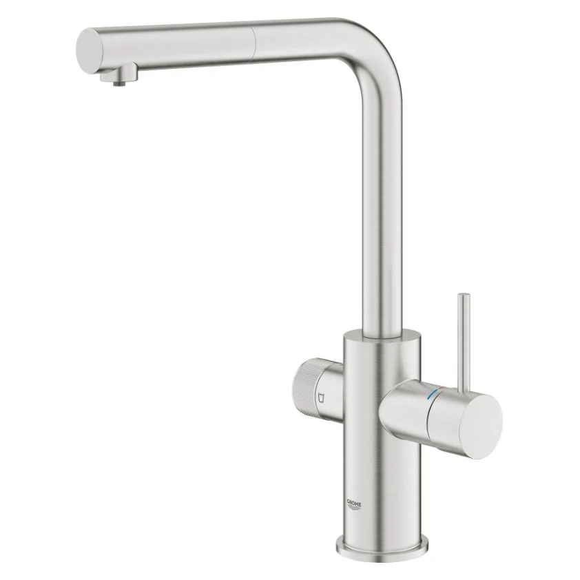Смеситель для кухни Grohe Blue Pure Minta, под обратный осмос, суперсталь (30590DC0) - Фото 2