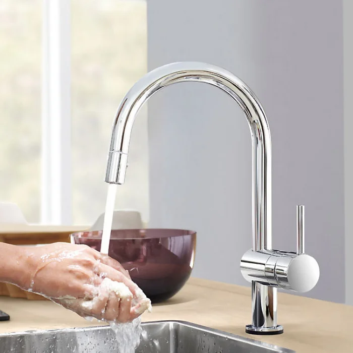 Смеситель кухонный сенсорный для мойки GROHE Minta Touch (31358DC1) - Фото 2