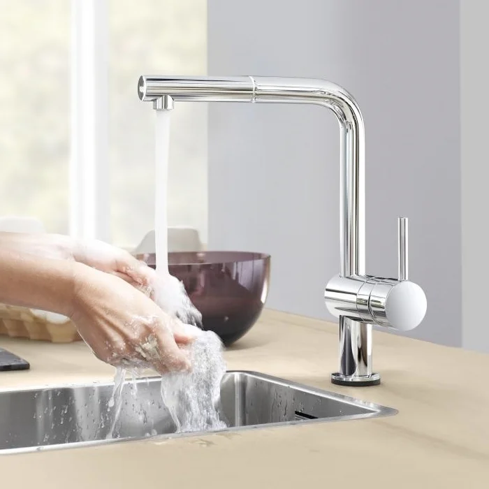 Кухонний змішувач сенсорний для мийки GROHE Minta Touch (31360DC1) - Фото 2