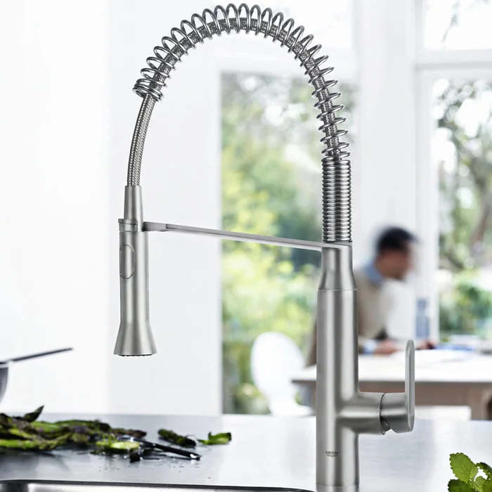 Смеситель кухонный для мойки GROHE К7 (31379DC0) - Фото 2