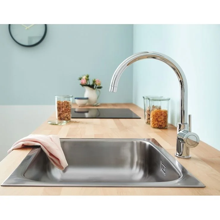 Смеситель для мойки Grohe BauClassic, хром (31535001) - Фото 3