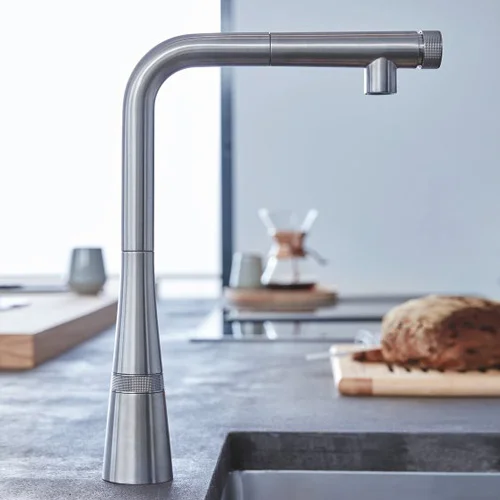 Змішувач для кухні Grohe Zedra SmartContro, сталь (31593DC2) - Фото 2