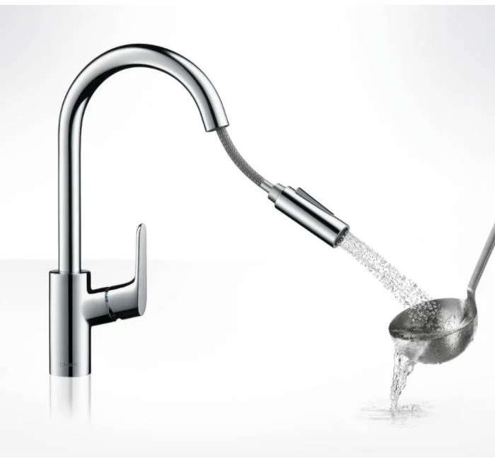 Смеситель для кухни Hansgrohe Focus с накидной гайкой 1/2, хром (31815000) - Фото 2