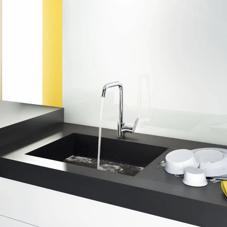 Смеситель кухонный Hansgrohe Focus 260 Stainless Steel Finish (31820800) - Фото 2