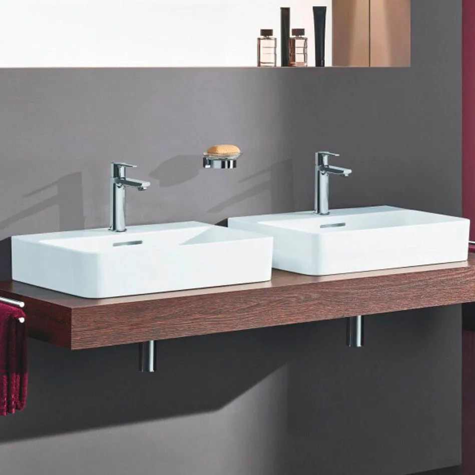 Смеситель для умывальника Grohe Lineare New S-Size, хром (32114001) - Фото 3