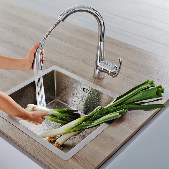 Кухонний змішувач для мийки GROHE Zedra (32294001) - Фото 3