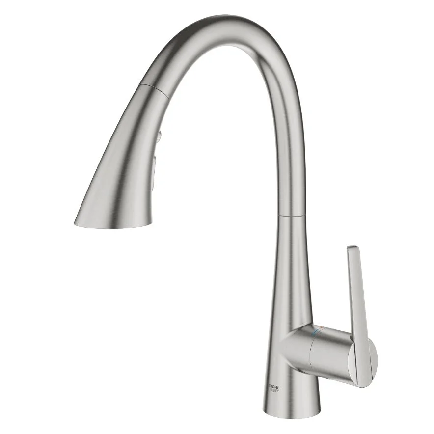 Смеситель для мойки Grohe Zedra однорычажный, хром (32294DC2) - Фото 2