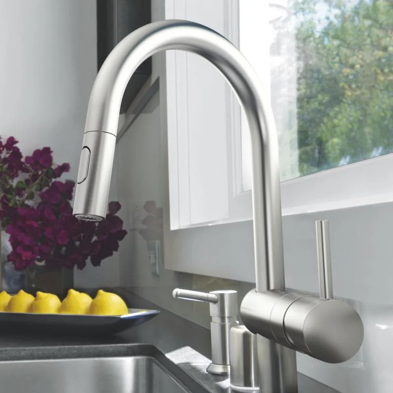 Смеситель для кухни Grohe Minta , сталь (32321DC2) - Фото 2