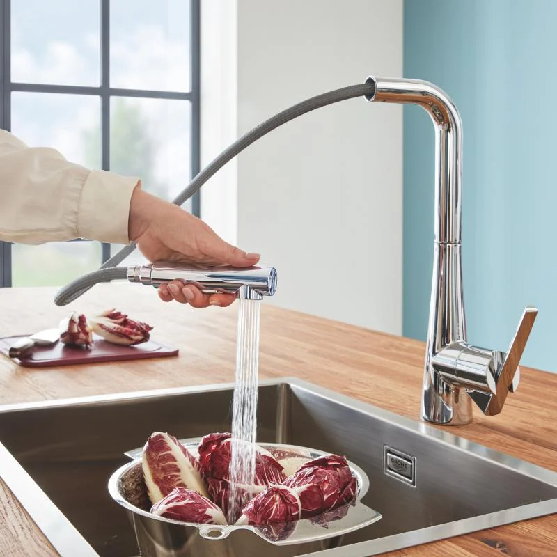 Смеситель кухонный Grohe Zedra , хром (32553002) - Фото 3