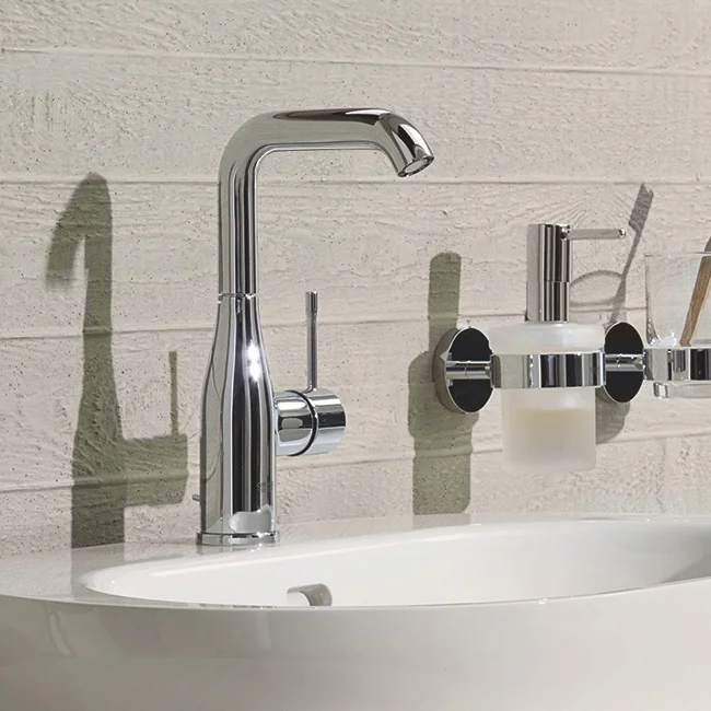 Смеситель для умывальника Grohe Essence New L-Size, хром - Фото 3
