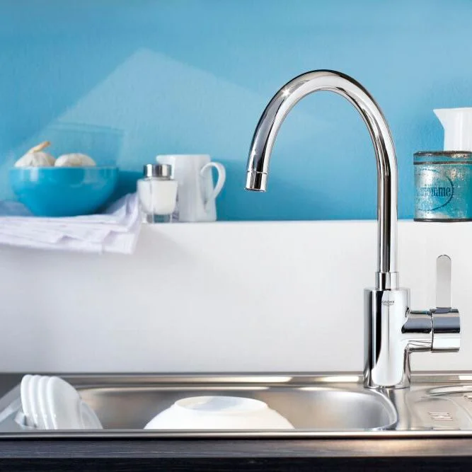 Змішувач для умивальника Grohe Eurosmart Cosmopolitan L-Size, хром (32830001) - Фото 2