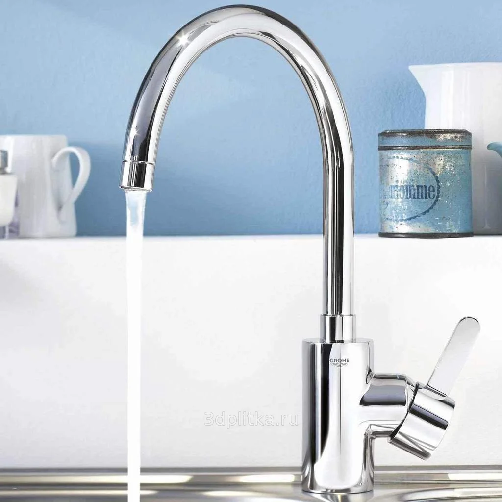 Змішувач для умивальника Grohe Eurosmart Cosmopolitan L-Size, хром (32830001) - Фото 3