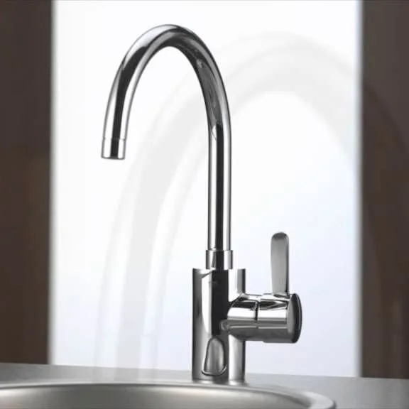 Смеситель для кухни Grohe Eurosmart Cosmopolitan , сталь (32843DC2) - Фото 3