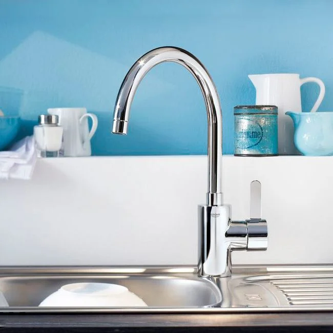 Смеситель для кухни Grohe Eurosmart Cosmopolitan , сталь (32843DC2) - Фото 2