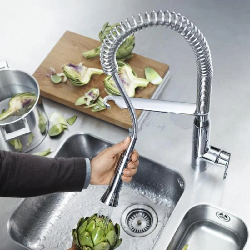 Смеситель для кухни Grohe K7, сталь (32950DC0) - Фото 3