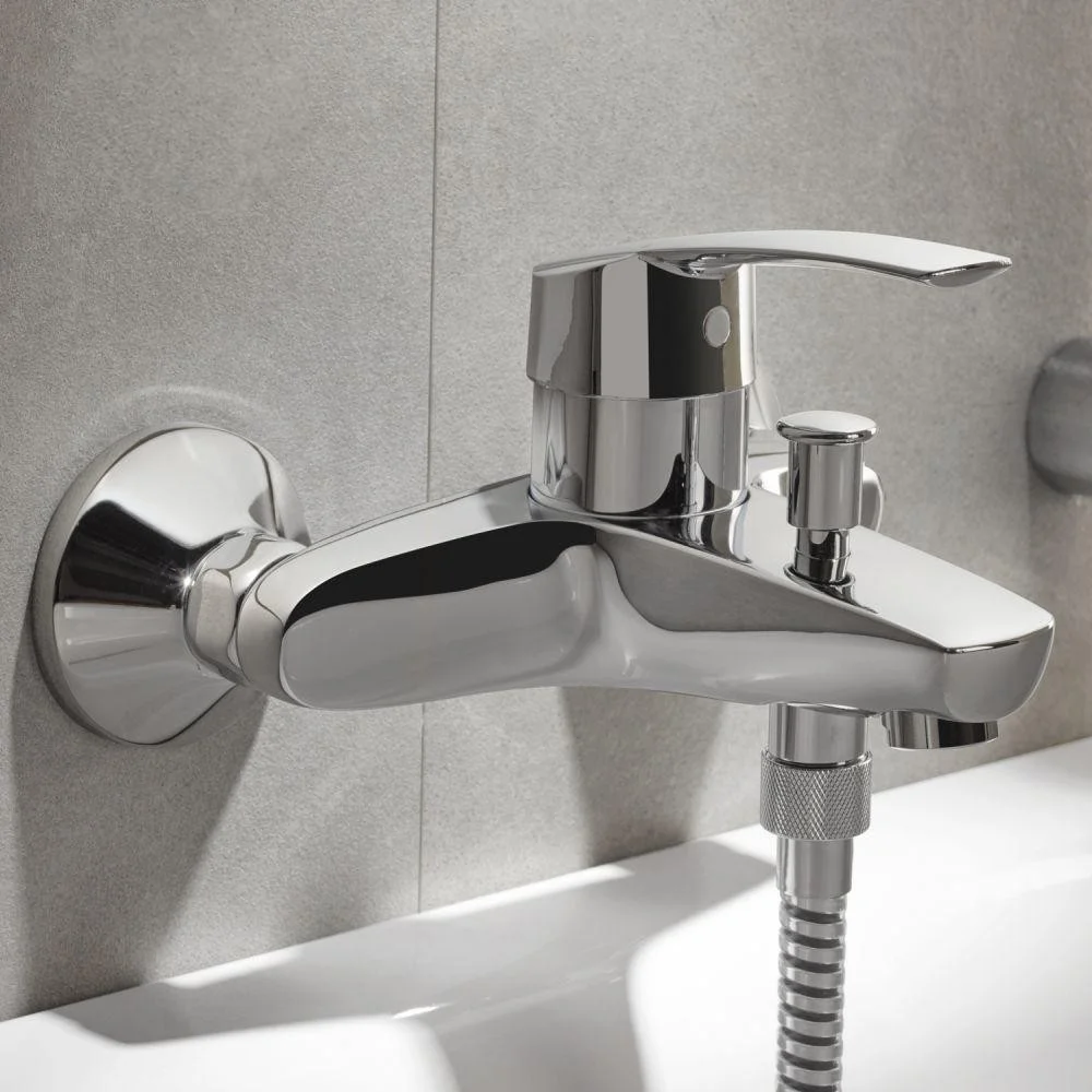 Смеситель для ванны Grohe Eurosmart, хром (33300002) - Фото 2