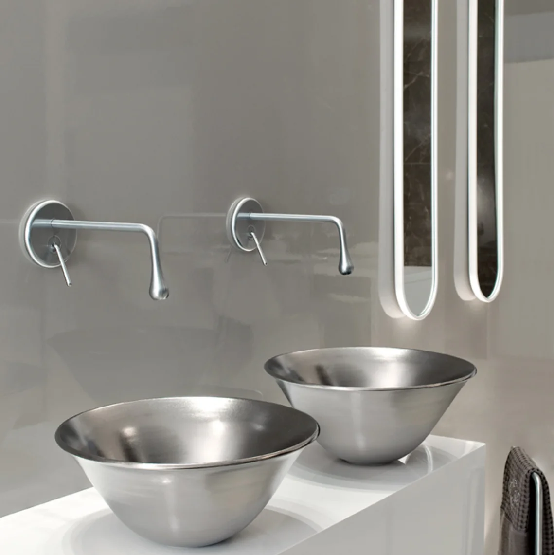 Смеситель для умывальника Gessi Goccia (внешняя часть), хром (33684-031) - Фото 2
