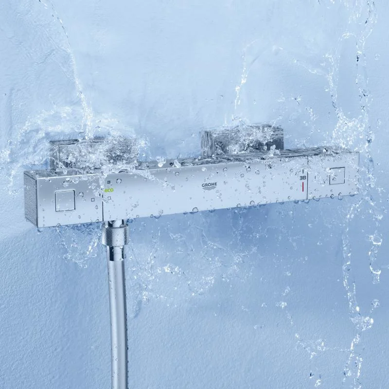 Термостат для душу Grohe Grohtherm Cube, хром (34488000) - Фото 3