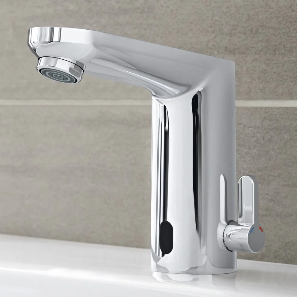Инфракрасный смеситель для раковины 1/2 Grohe Eurosmart Cosmopolitan E 6V (36327001) - Фото 2
