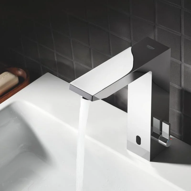 Інфрачервоний змішувач для раковини 1/2 GROHE Eurocube E 6V (36441000) - Фото 2