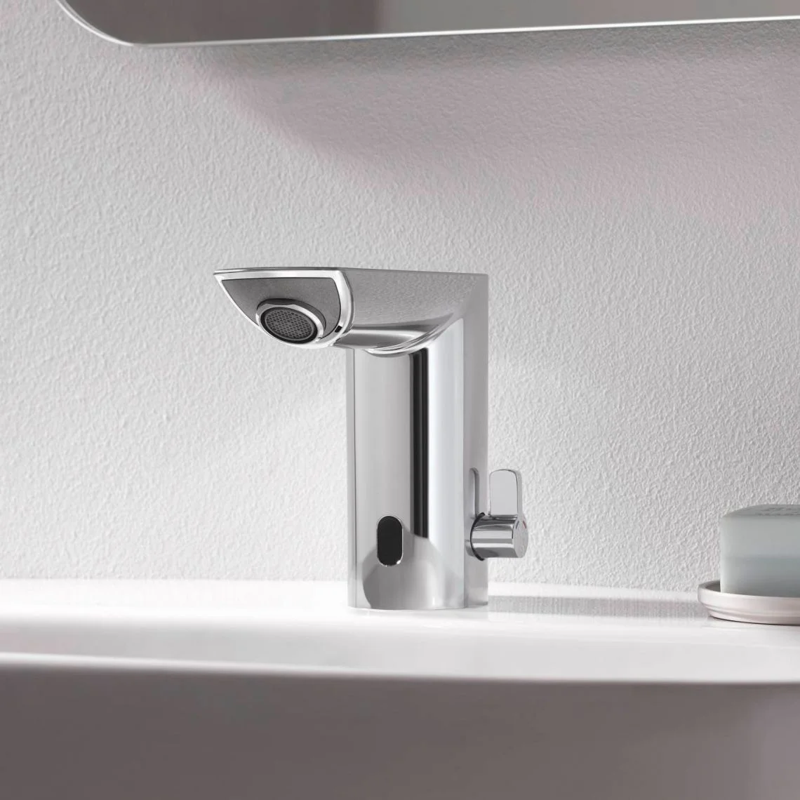 Змішувач для умивальника Grohe Bau Cosmopolitan E 6V (36451000) - Фото 3