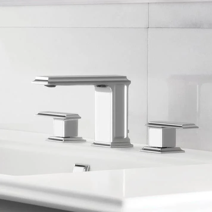 Смеситель для умывальника Gessi Eleganza на три отверстия, хром (46011-031) - Фото 2