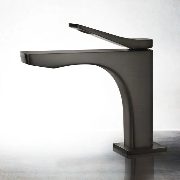 Смеситель для умывальника Gessi Rilievo, Black Metal Bruched PVD (59002707) - Фото 2