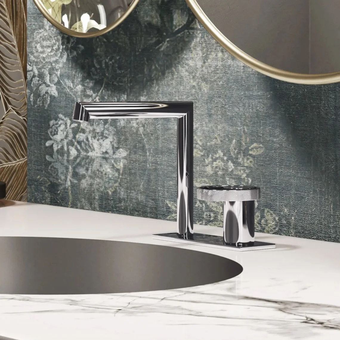 Смеситель для умывальника Gessi Anello, Chrome (63315031) - Фото 2