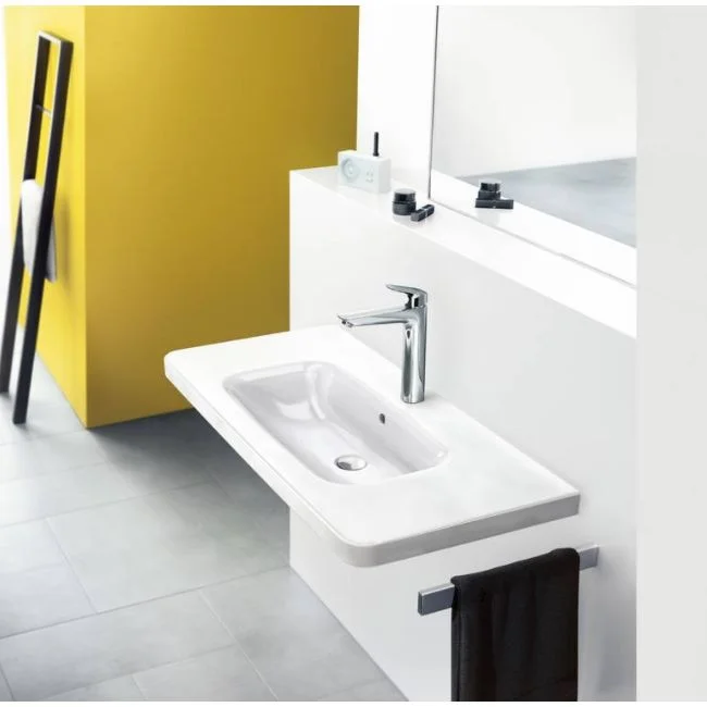Смеситель для умывальника Hansgrohe Logis 190 с донным клапаном, хром (71090000) - Фото 2