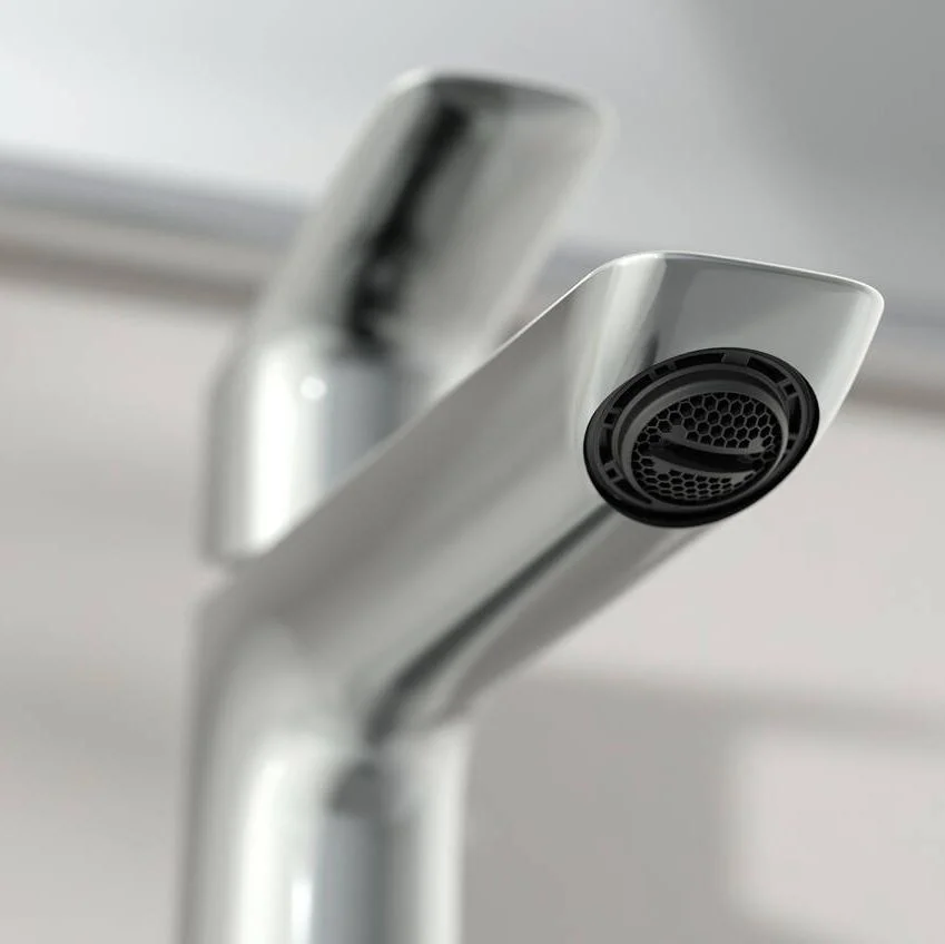 Смеситель для умывальника Hansgrohe Logis 110 Fine без донного клапана, хром (71253000) - Фото 2