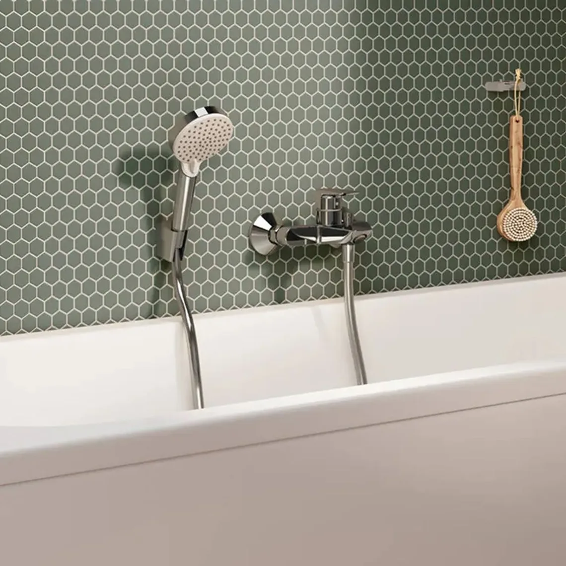 Смеситель для ванны Hansgrohe Neovis Q, Chrome (71481000) - Фото 2