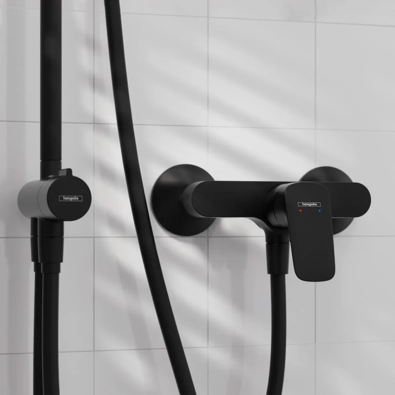 Змішувач Hansgrohe Logis для душу, Matt Black (71600670) - Фото 2