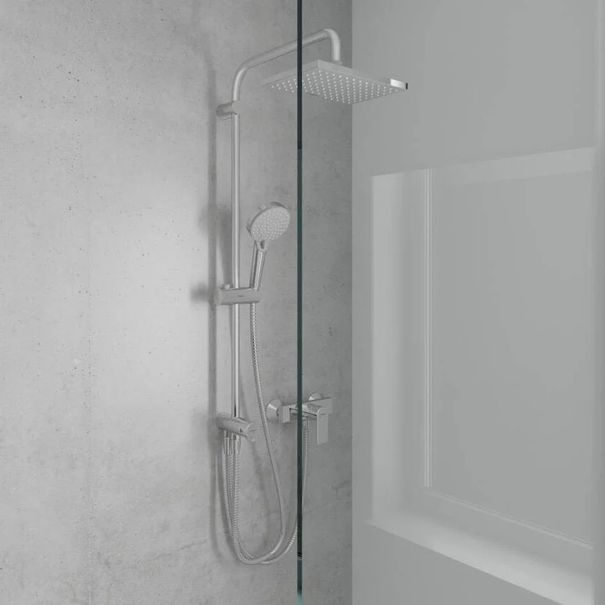 Смеситель для душа Hansgrohe Vernis Shape, черный матовый (71650670) - Фото 2