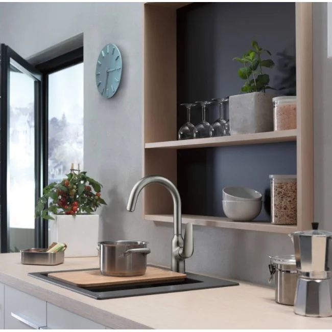 Змішувач для кухні Hansgrohe Focus M421-H220 1jet, хром (71802000) - Фото 2
