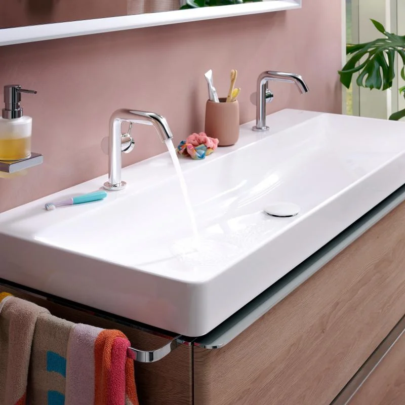 Смеситель Hansgrohe Tecturis S 110 Fine CoolStart для умывальника, Chrome (73320000) - Фото 2
